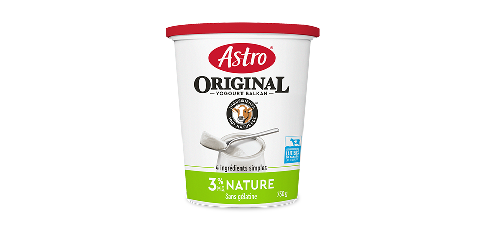 Astro Original Nature Yogurt 3% 750g