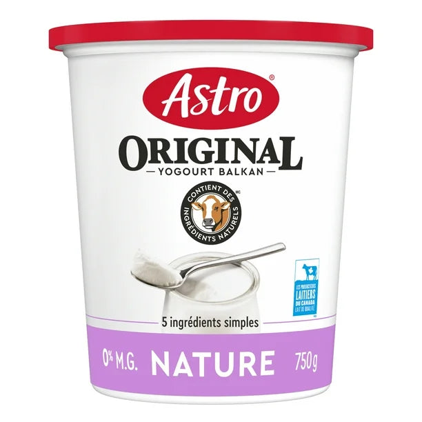 Astro Original Yogurt Plain 750g 0%