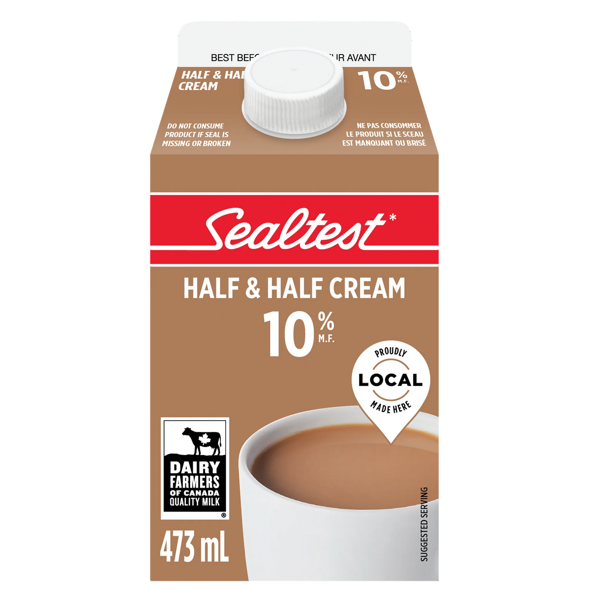 Sealtest 10% Half & Half Cream 473ml