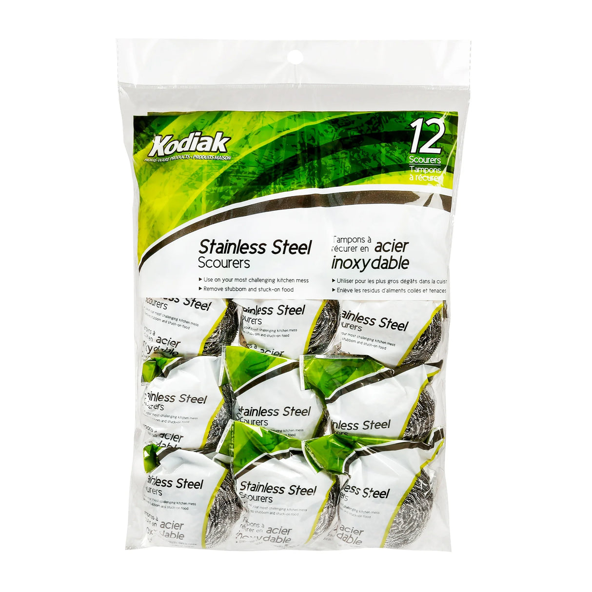 Kodiak Stainless Steel Scourers