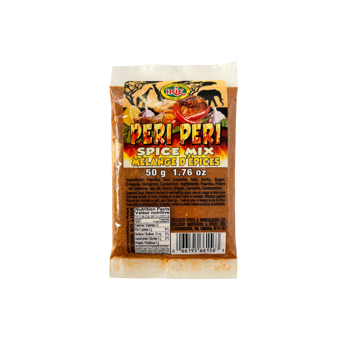 Irie Peri-Peri Spice Mix 50g
