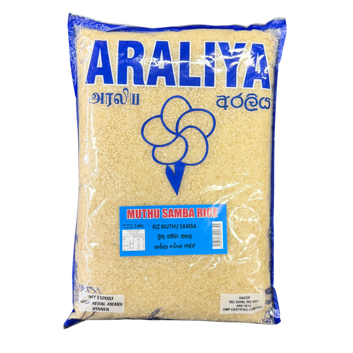 Araliya Muthu Samba Rice 8lb