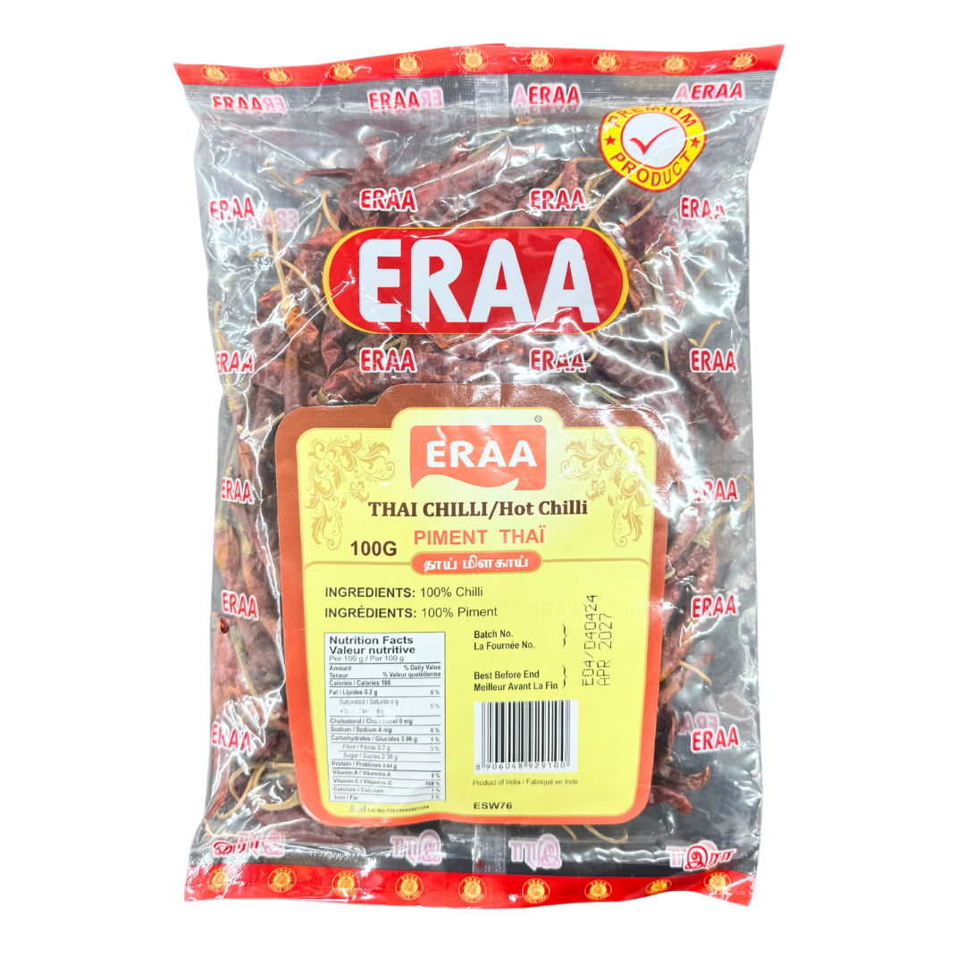 Eraa Dried Thai Chilli 100g