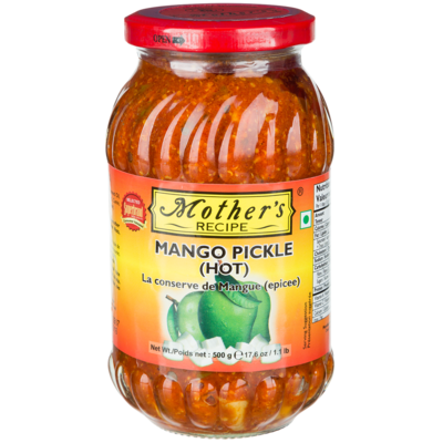 Mother's Recipe Mango Pickle Hot 500g