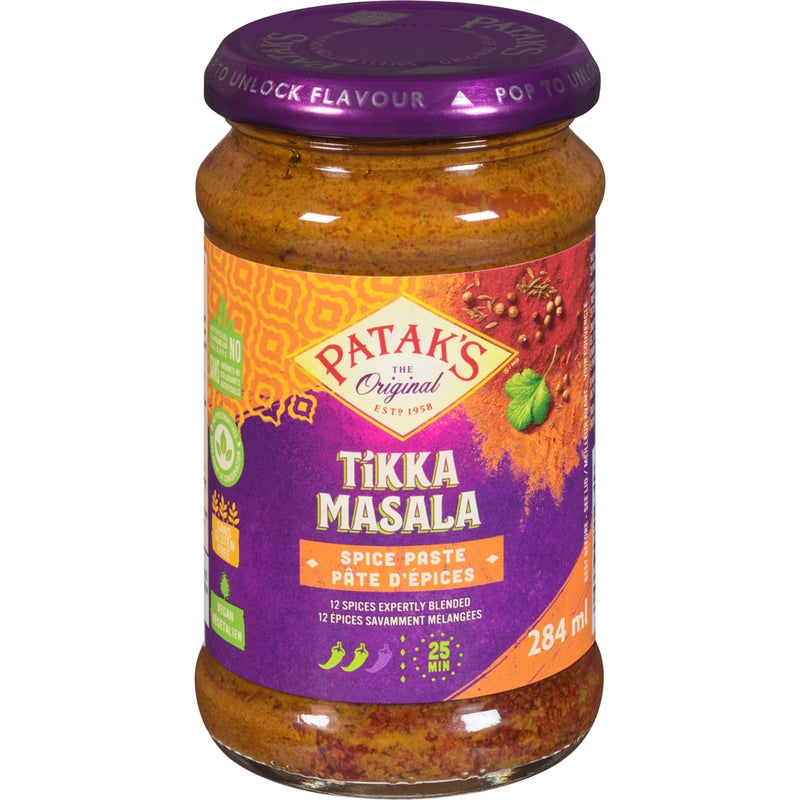 Patak's Tikka Masala Curery Paste 284ml