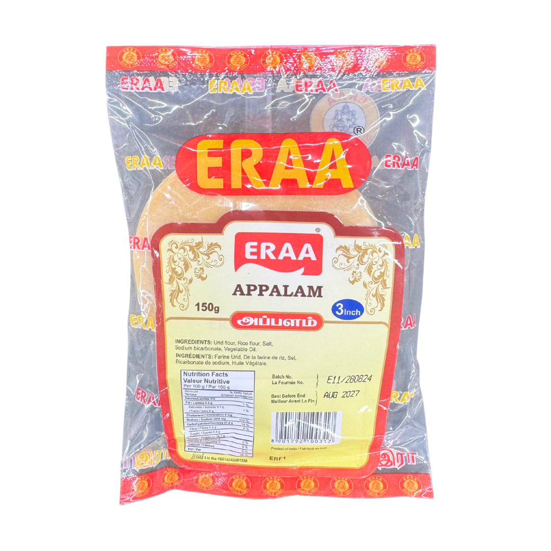 Eraa Appalam 3inch 150g