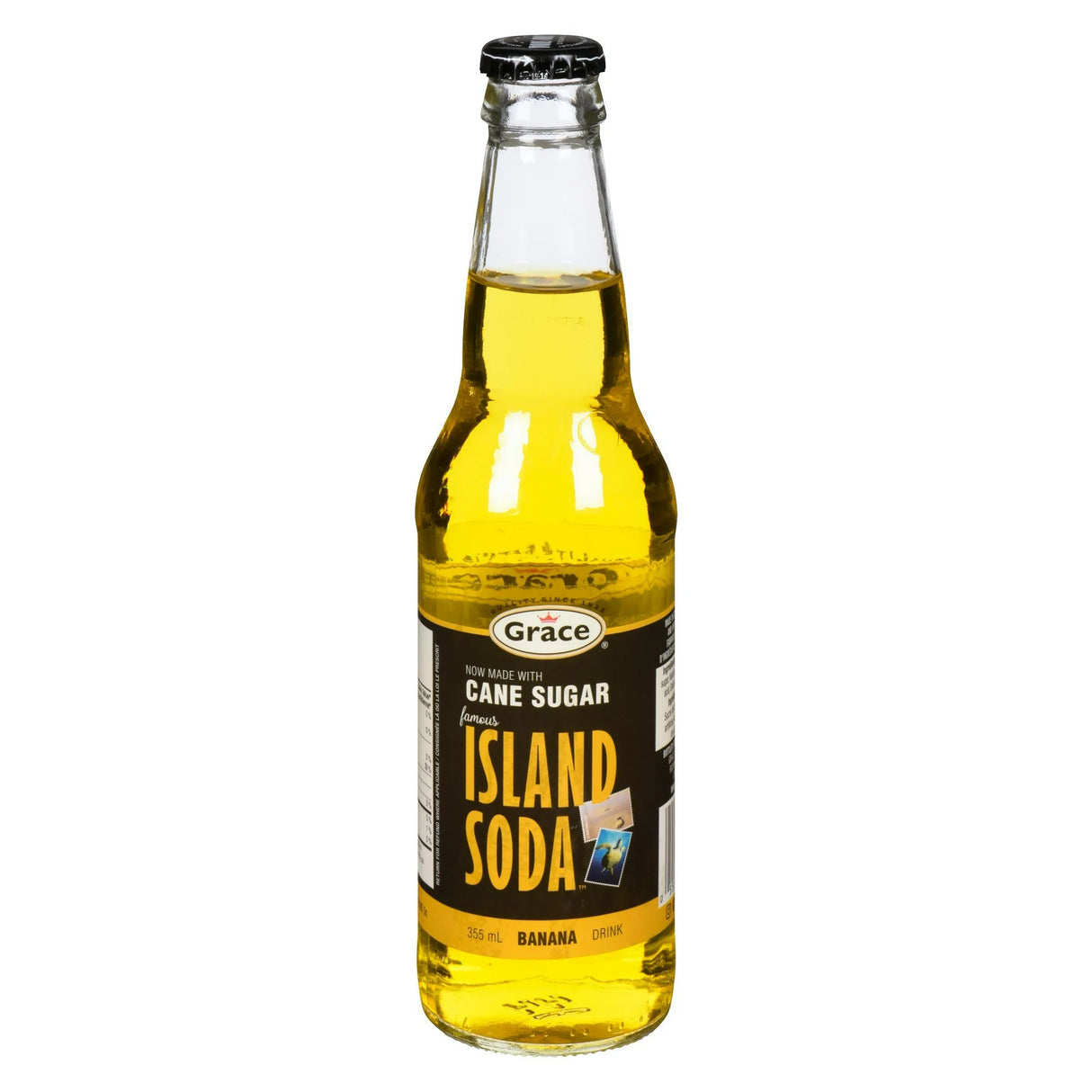 Grace Island Soda - Banana - 355ml
