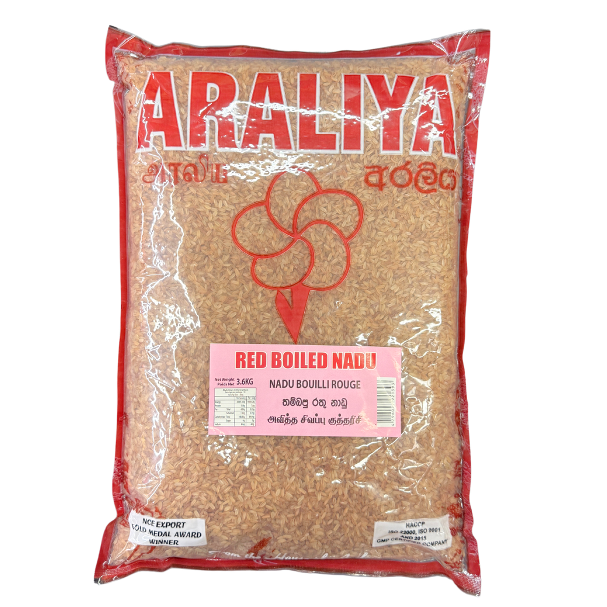 Araliya Red Boiled Nadu 8lb