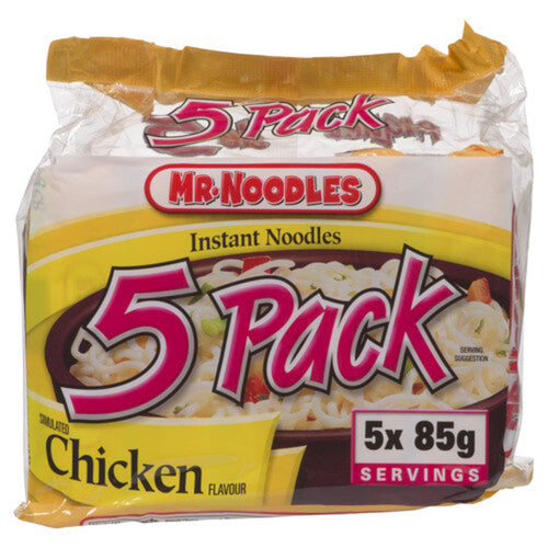 Mr.Noodles Instant Chicken Noodles (5 Pack) 85g
