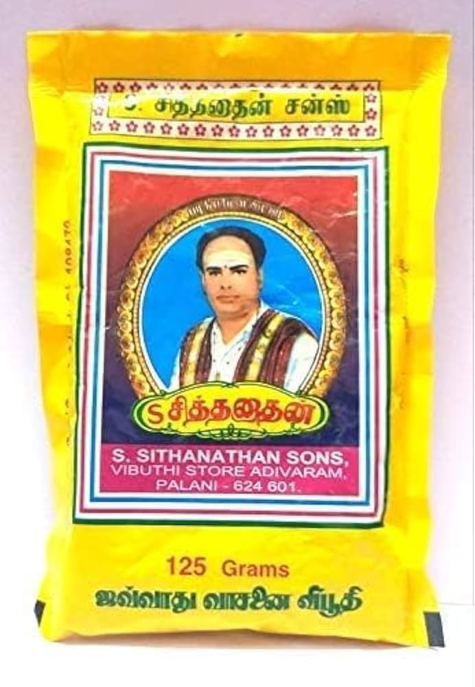 S. Sithanthan Sons Vibuthi 125g