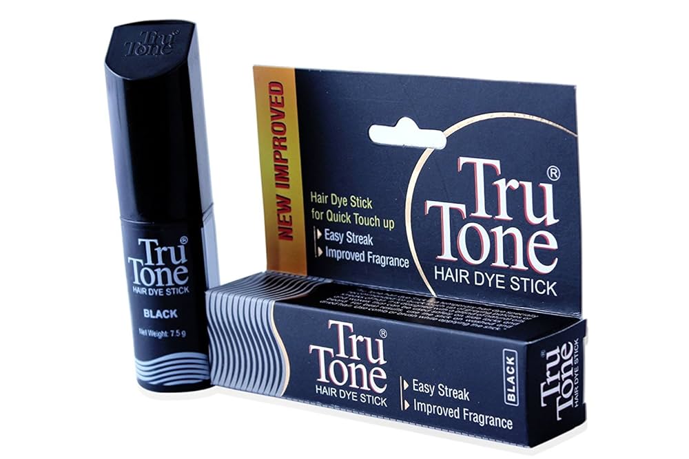 Tru Tone Black Hair Dye Stick