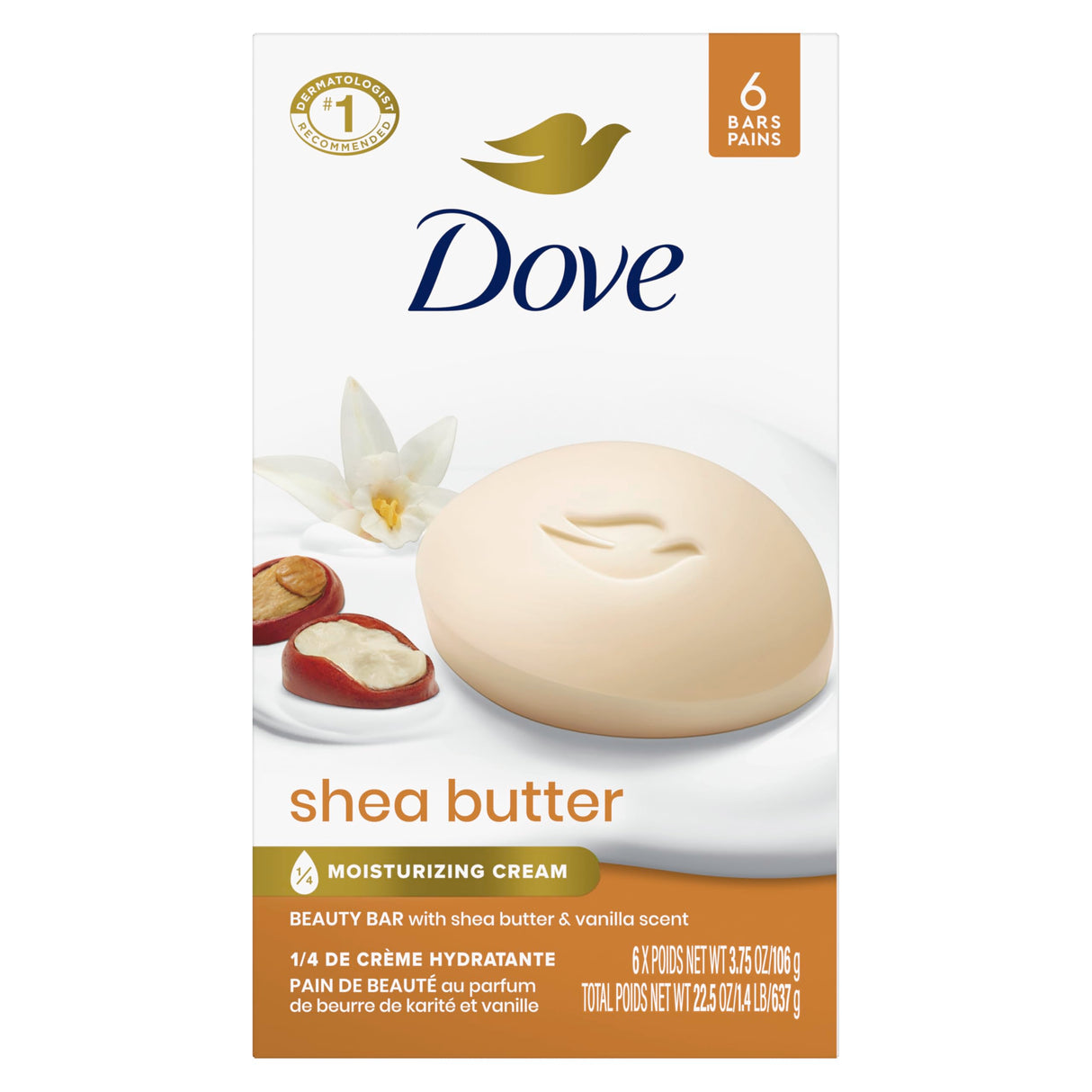 Dove Shea Butter Soap 100g