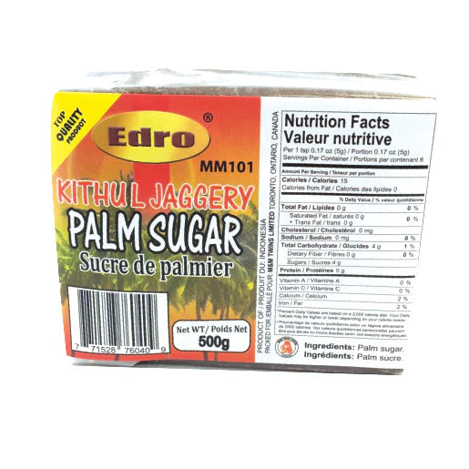 Edro Kithul Jaggery Palm Sugar 500g