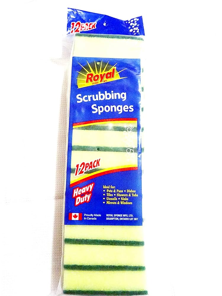 Royal Scrubbing Sponges (12 Pack)