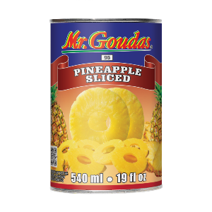 Mr.Goudas Pineapple Sliced 540ml