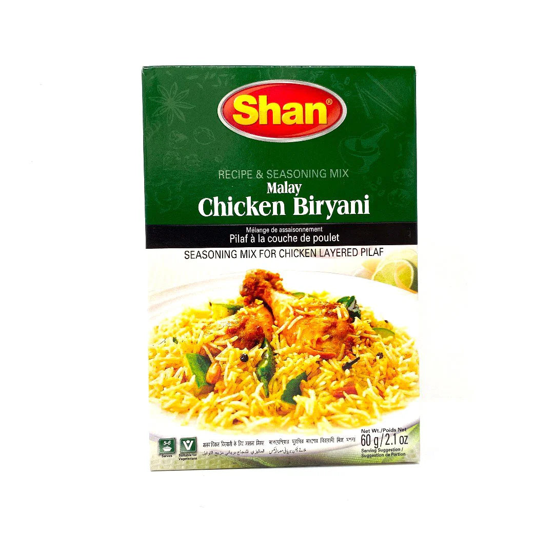 Shan Biryani Malay Chicken Premium 60g