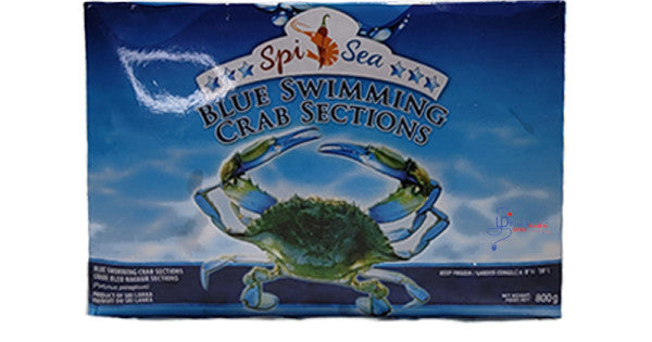 Spi Sea Blue Swimming Crab Sections 800g
