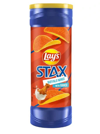 Lay's Stax Buffalo Wings With Ranch 155.9g