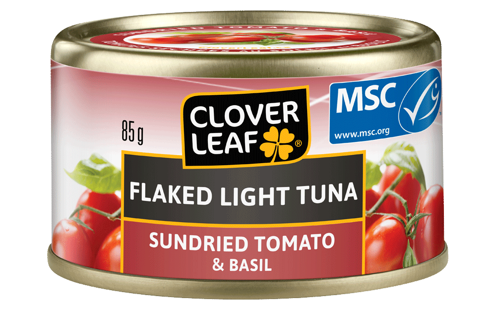 Clover Leaf Flaked Light Tuna Sundried Tomato 85g
