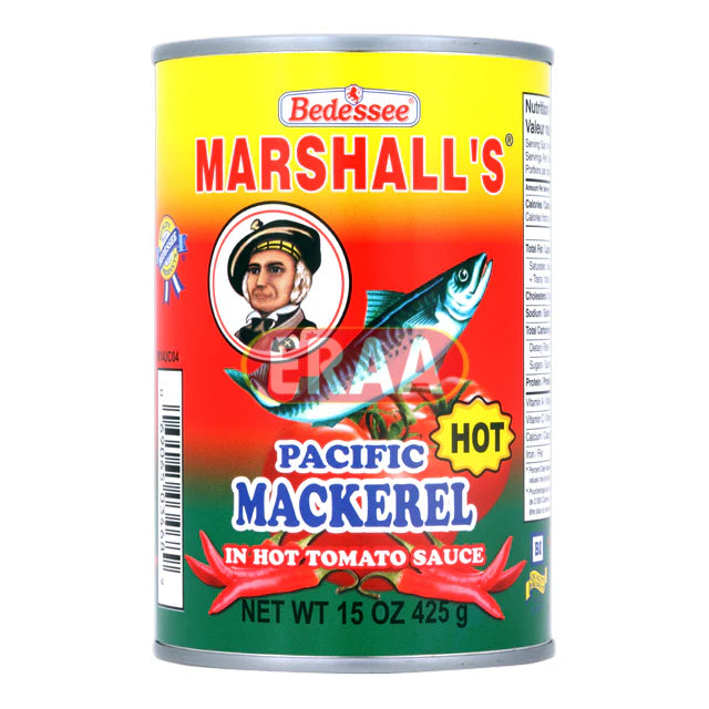 Marshall's Pacific Mackerel In Tomato Sauce 235g