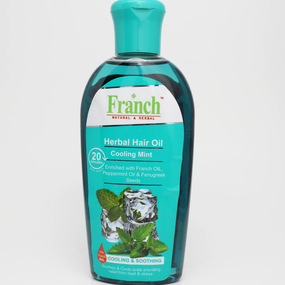 Franch Herbal Hair Oil Cooling Mint 200ml