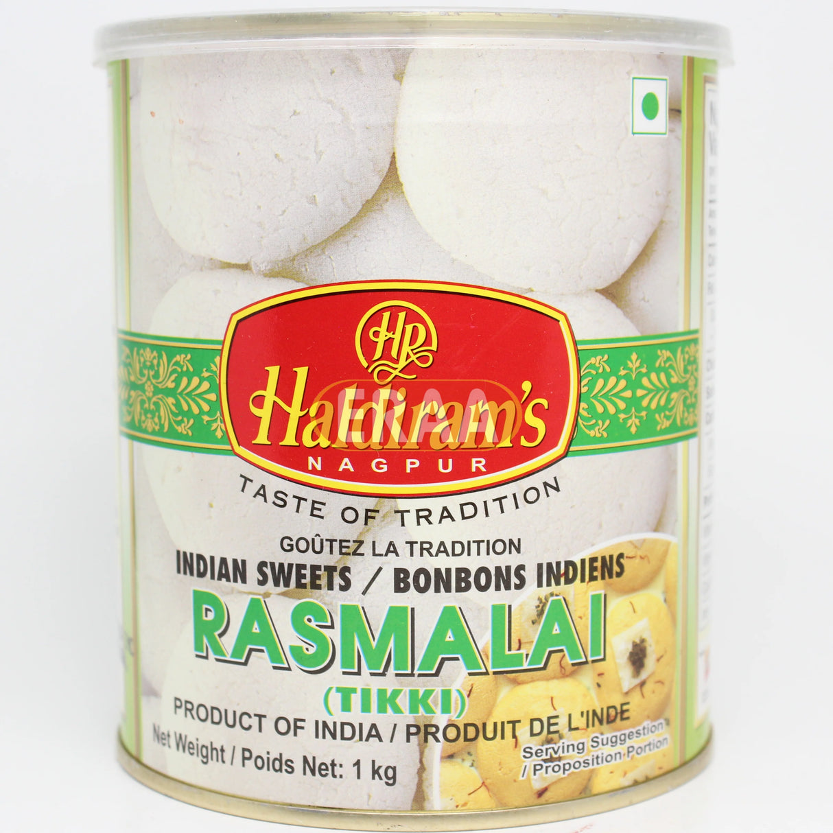 Haldiram's Rasmala (Tikki) 1Kg