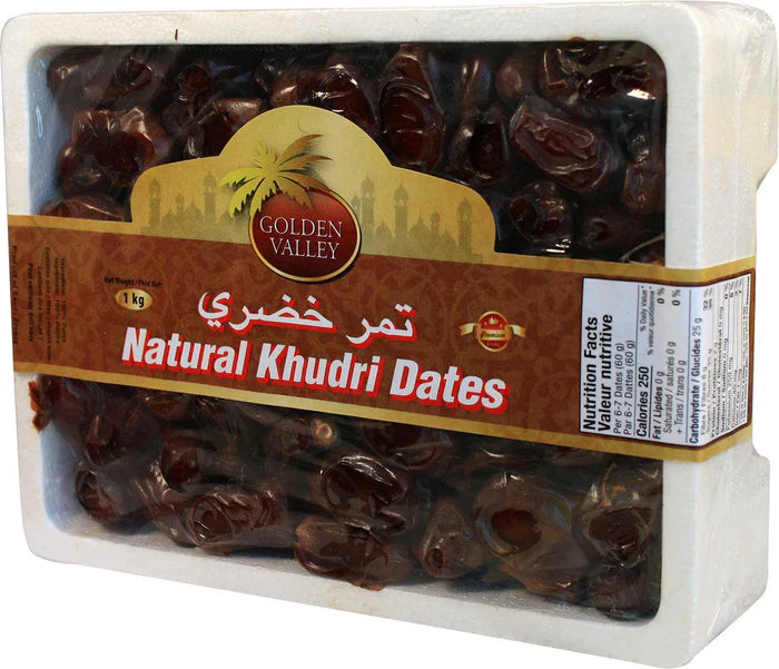 Golden Valley Natural Khudri Dates 1Kg