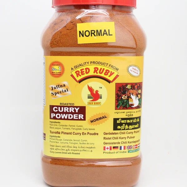 Red Ruby Meat Curry Powder Hot 800g Bottle