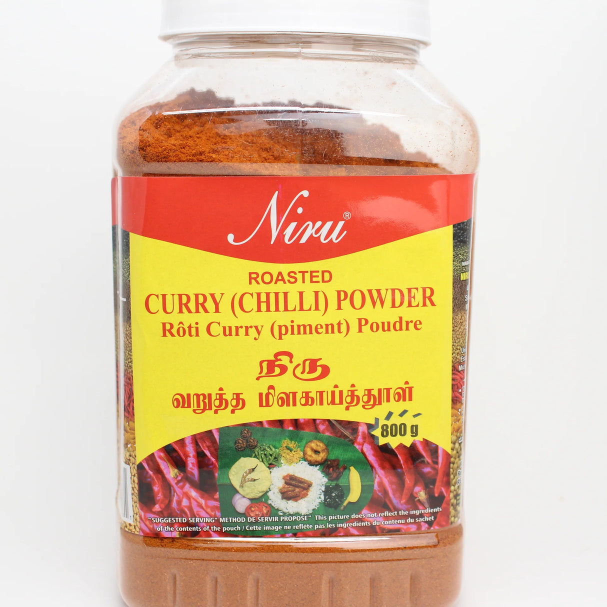 Niru Roasted Curry (Chilli) Powder 800g Bottle