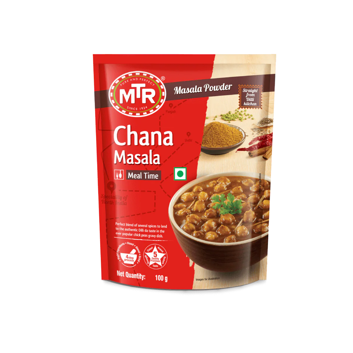 MTR Chana Masala Spiced Powder 100g