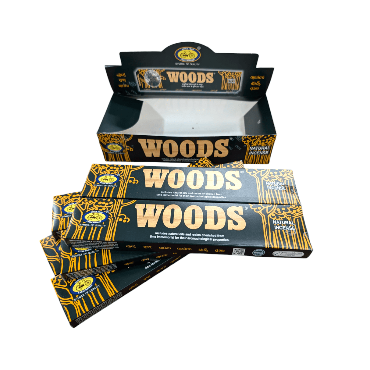 Woods Natural Incense Sticks 6Pack