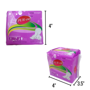 Pur-est Overnight 8 Sanitary Pads
