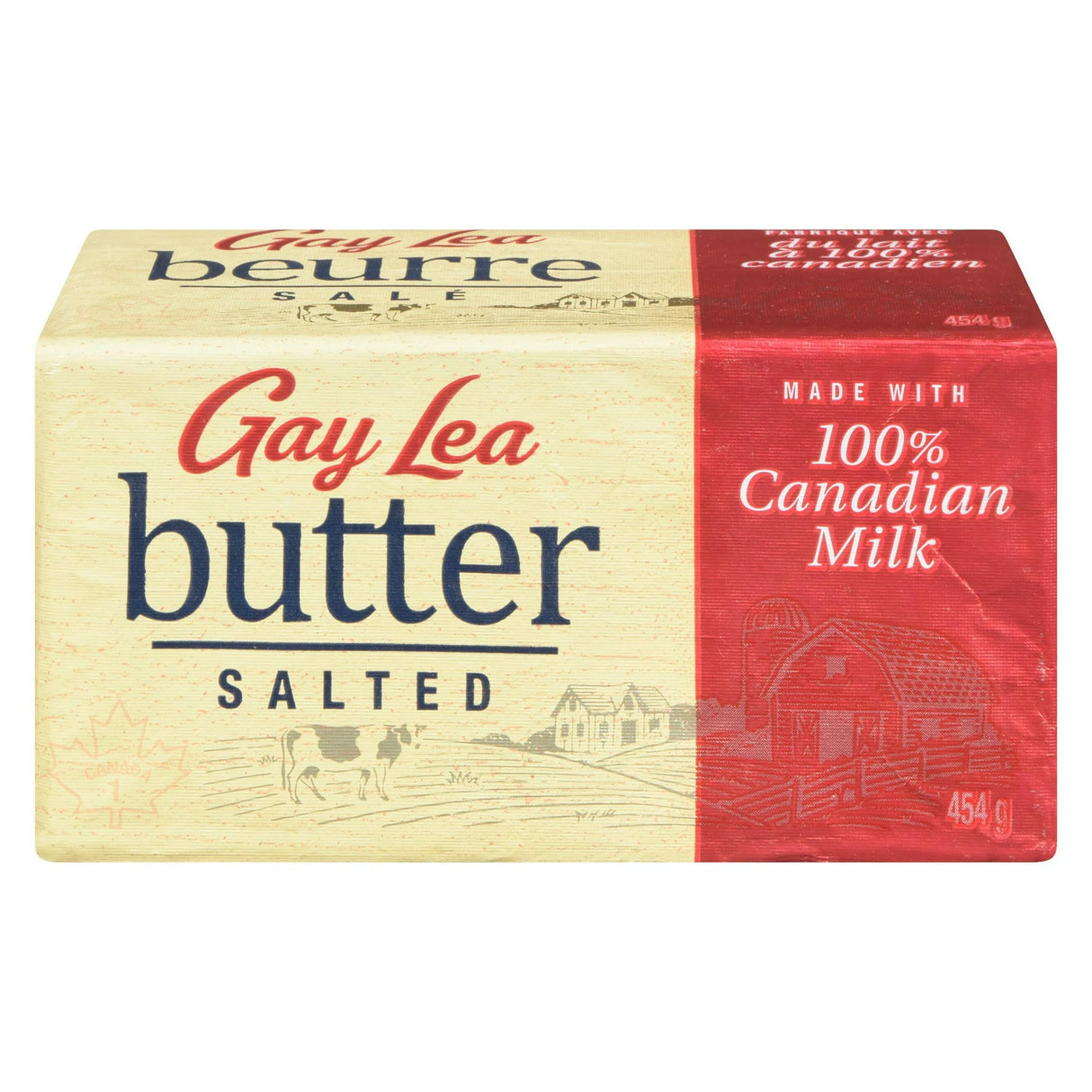 Gay Lea Butter 454g Salted