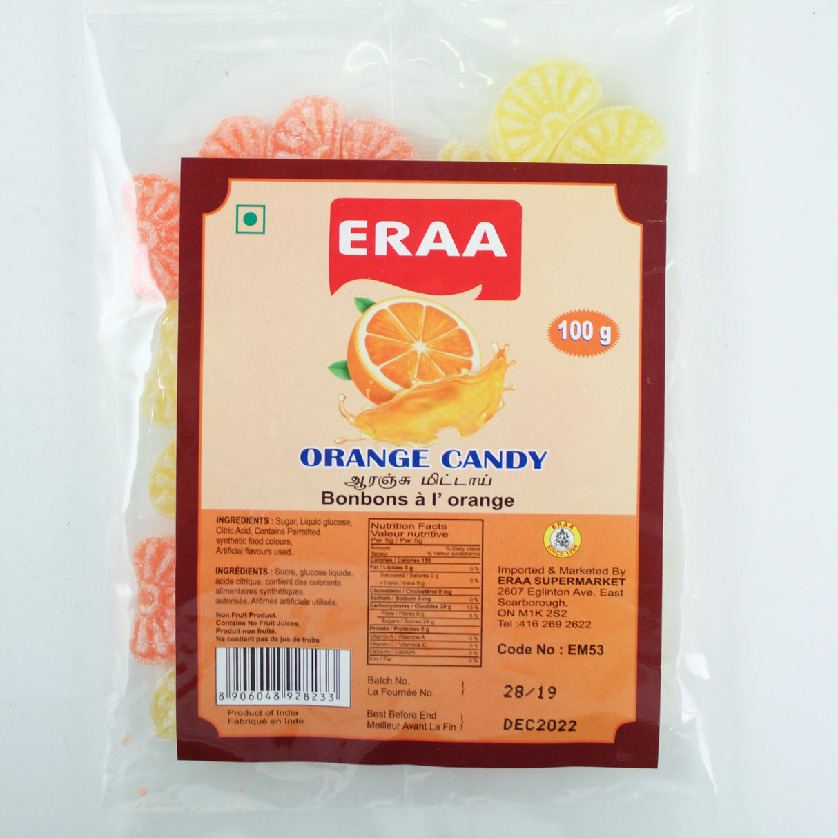 Eraa Orange Candy 200g