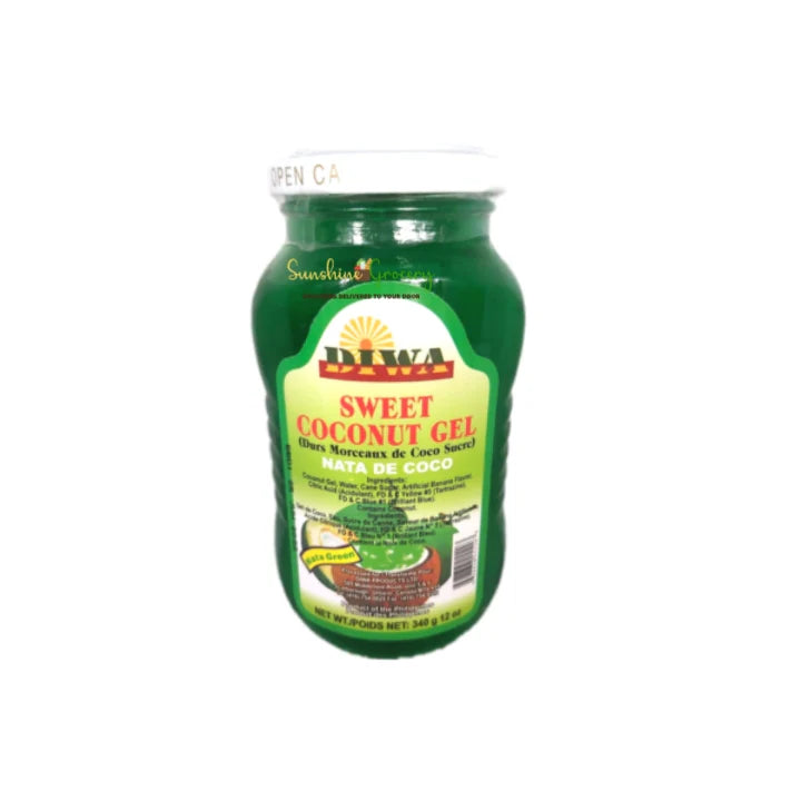 Diwa Sweet Coconut Gel Green 340g