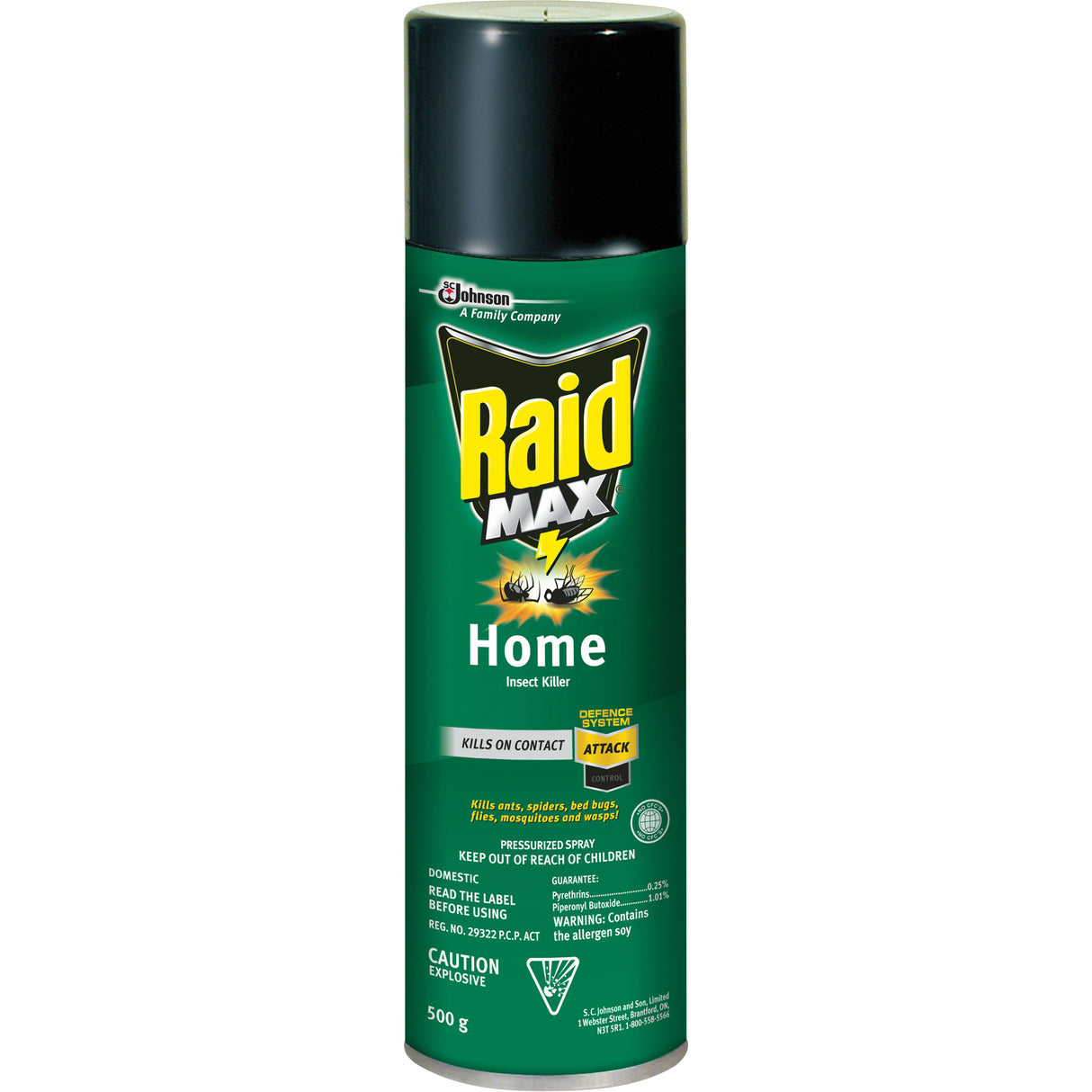 SC Johnson Raid Max Home Insect Killer 500g
