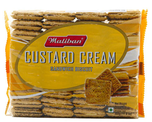 Maliban Custard Cream Sandwich Biscuit 500g