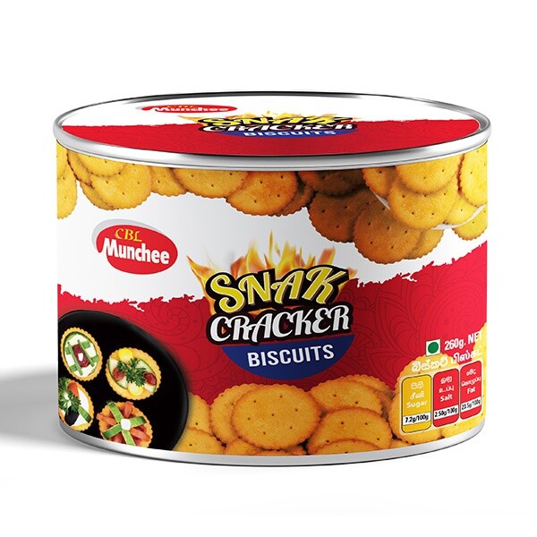 Munchee Snak Cracker 260g