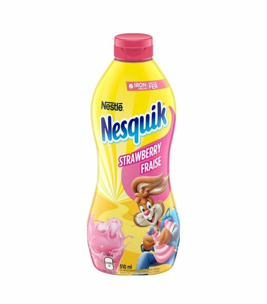 Nestle Nesquik Strawberry 510ml