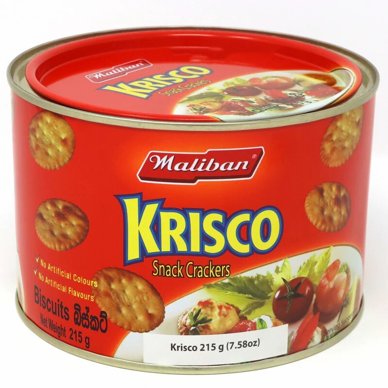 Maliban Krisco Snack Cracker 215g