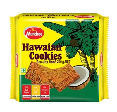Munchee Hawaian Cookies 200g