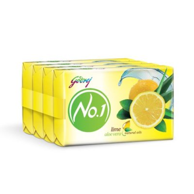 NO 1 Soap Lime Aloe Vera 4pcs