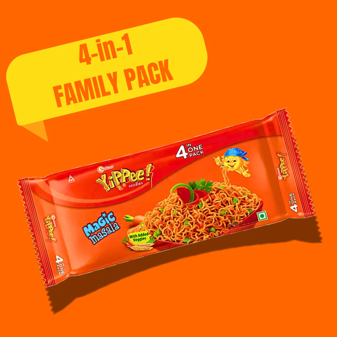 Sunfeast Yippee Noodle 4 in 1 Pack 280g