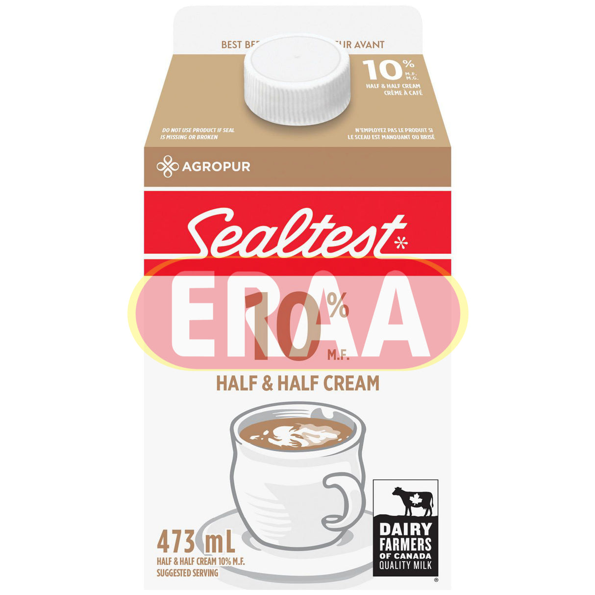 Sealtest 10% Half & Half Cream 473ml