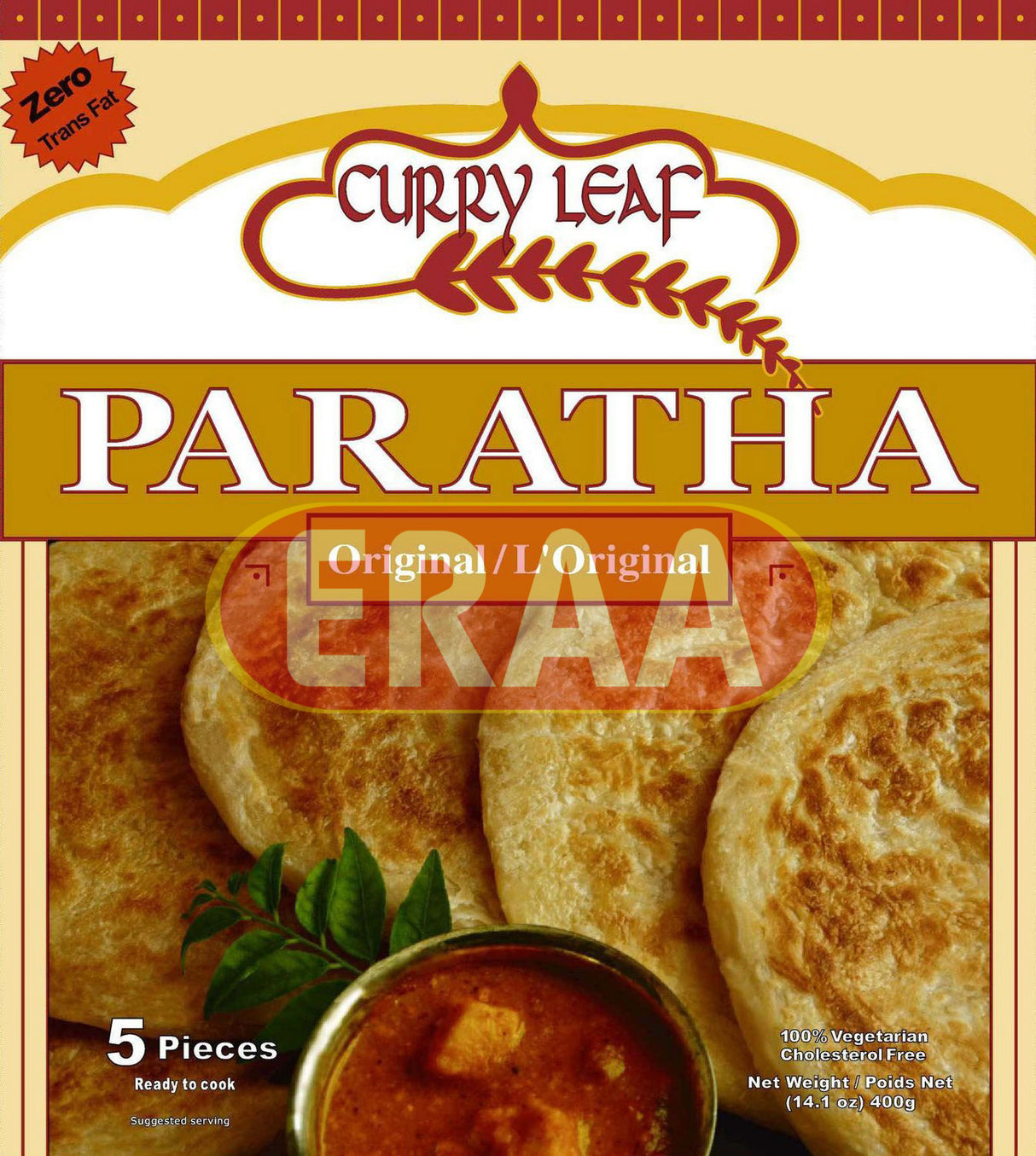 Curry Leaf Paratha Original 5pcs