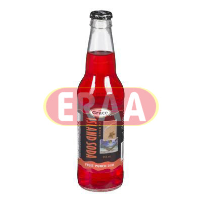 Grace Island Soda - Fruit Punch - 355ml