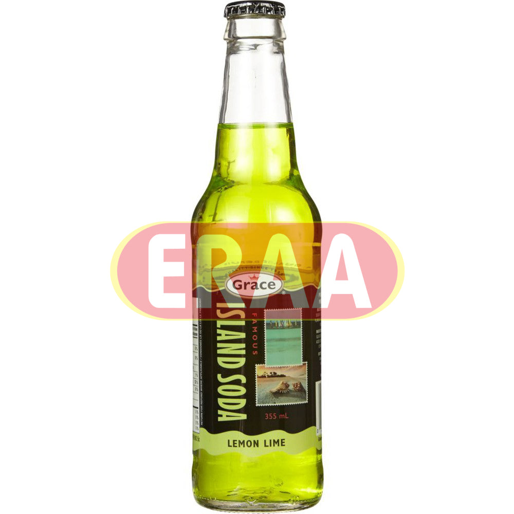 Grace Island Soda - Lemon Lime - 355ml
