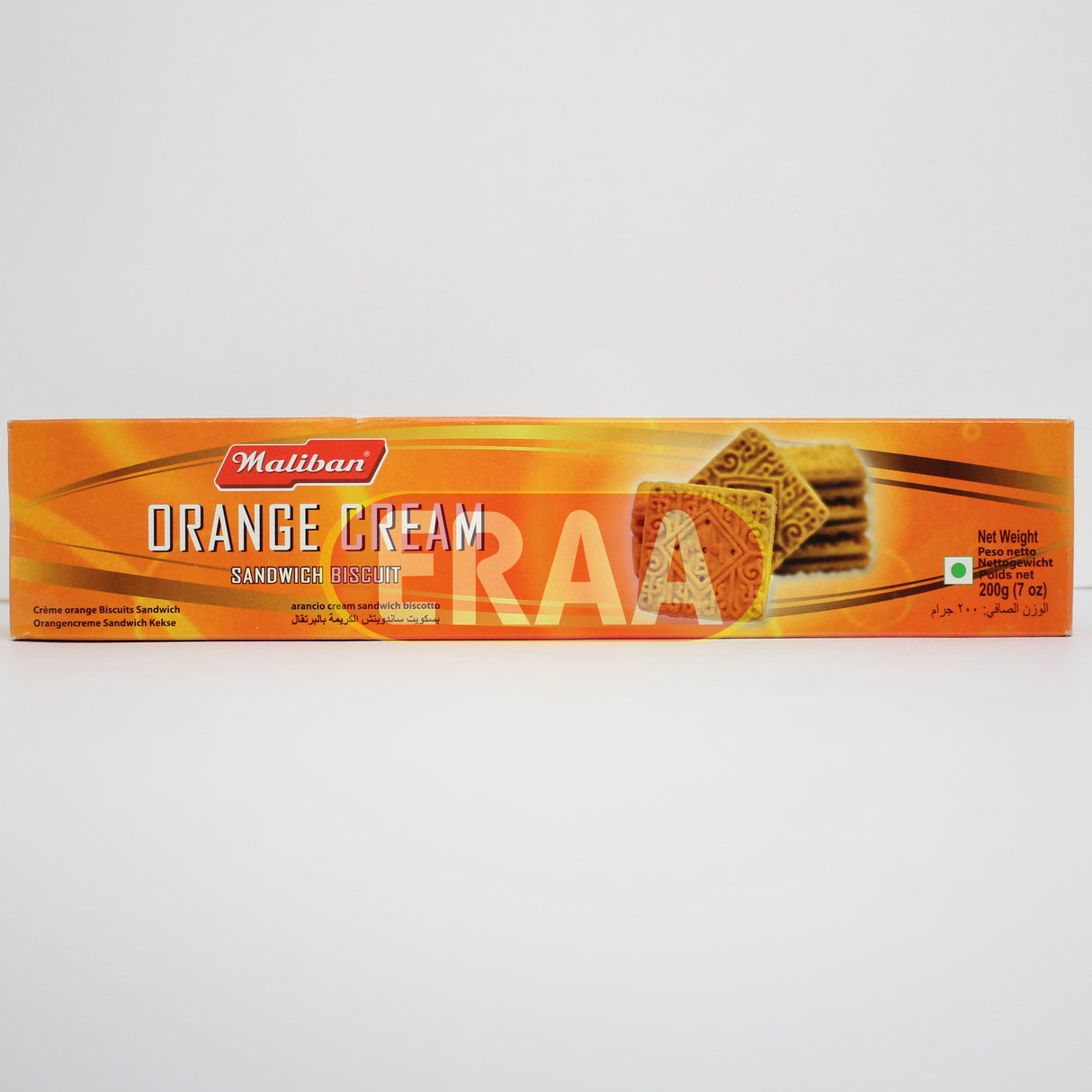 Maliban Orange Cream Sandwich Biscuit 200g