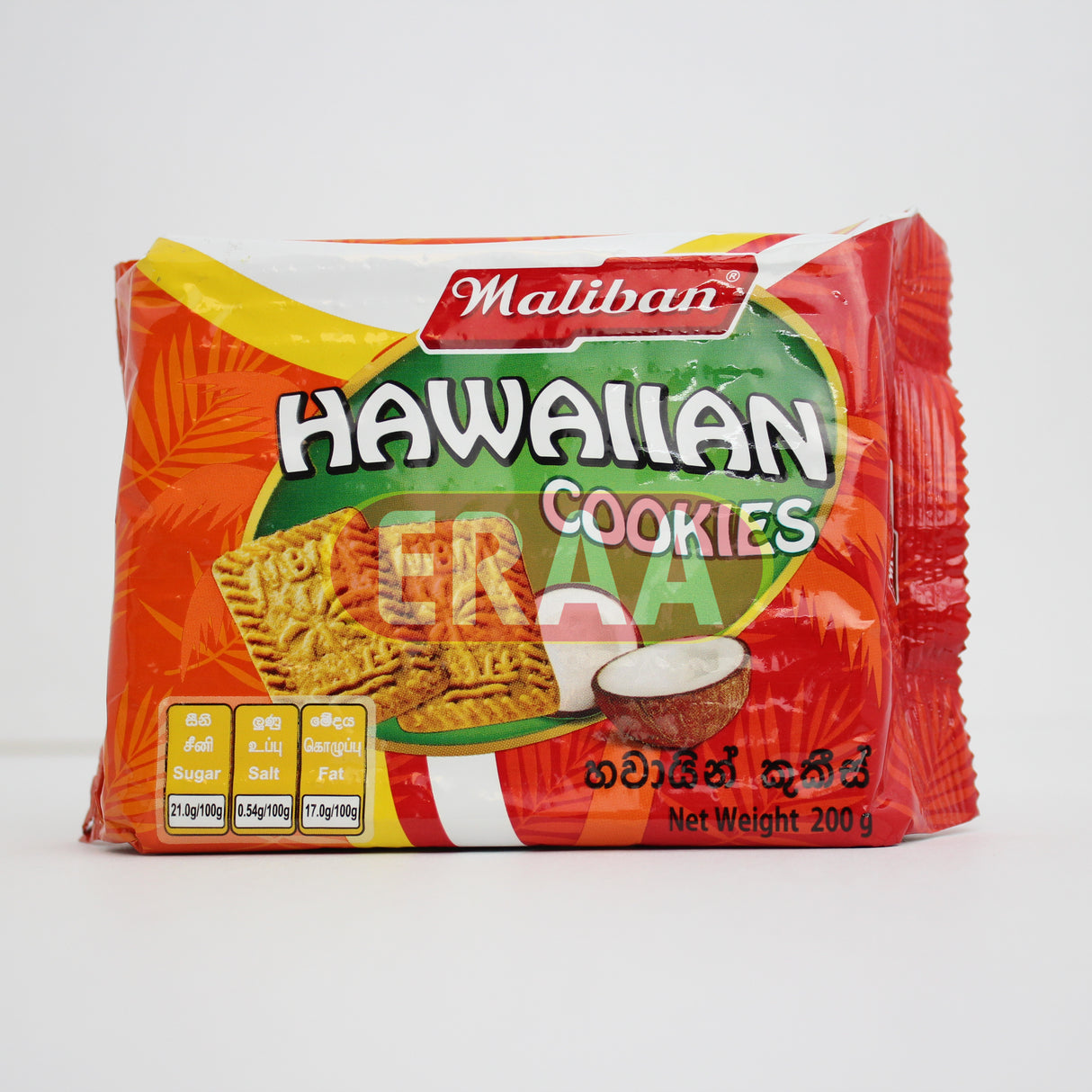 Maliban Hawaiian Cookies 200g