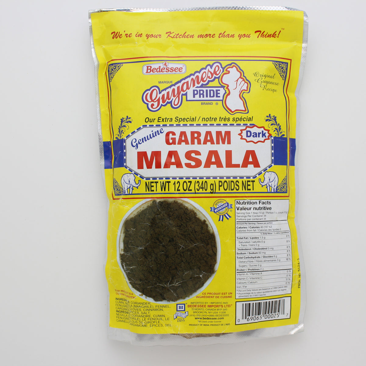 Guyanese Pride Garam Masala 340g Eraa Supermarket